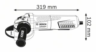 SZLIFIERKA KĄTOWA 150MM GWS 15-150 CIP 1500W BOSCH