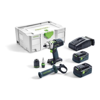 WIERTARKO-WKRĘTARKA AKUMULATOROWA UDAROWA PDC 18/4 LI 5,2-PL FESTOOL