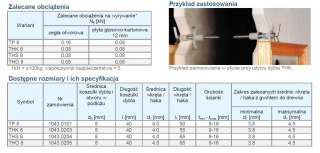 DYBEL UNIVERSALNY NYLONOWY THK 8 100SZT ARVEX