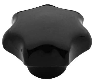 UCHWYT BAKELITOWY CZARNY M5*25MM DIN6336K UN