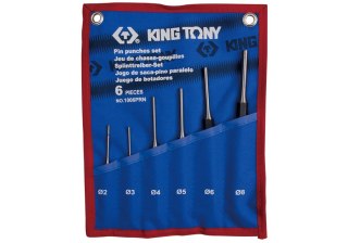 ZESTAW WYBIJAKÓW IGŁOWYCH 6CZ. KING TONY