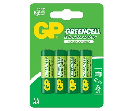 BATERIA GREENCELL 1.5V R6 4 SZTUKI GP BATTERY