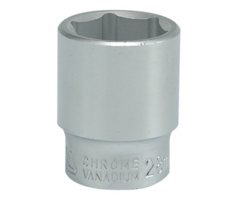 NASADKA KRÓTKA CHROMOWANA 6-KĄTNA 3/4'' 28MM YATO