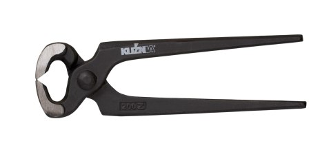 OBCĘGI POLEROWANE RĄCZKI CZERNIONE 250MM KUŹNIA