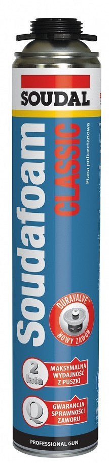PIANKA PISTOLETOWA CLASSIC 750ML SOUDAL