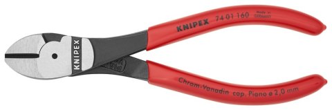 SZCZYPCE TNĄCE BOCZNE O ZWIĘKSZONYM PRZEŁOŻENIU 160MM KNIPEX