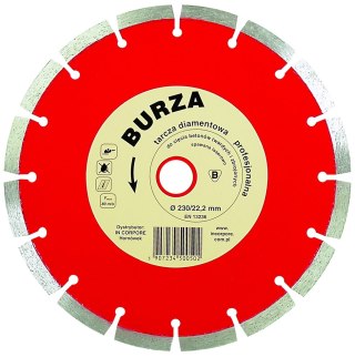 TARCZA DIAMENTOWA SEGMENTOWA BURZA 350MM IN CORPORE