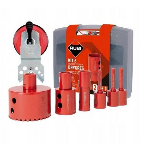 ZESTAW 6 KORONEK DRYGRES PREMIUM RUBI