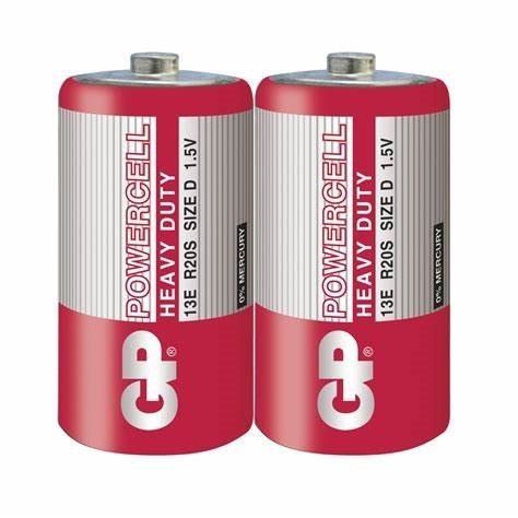 BATERIA POWERCELL 1.5V R20 D 2 SZTUKI GP BATTERY