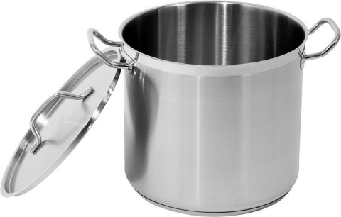 GARNEK WYSOKI Z POKRYWKĄ ZE STALI NIERDZEWNEJ 28X25CM,15.4L. YATO GASTRO