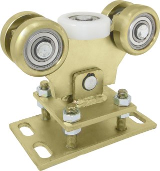 WÓZEK WAHLIWY Z REGULACJĄ 5 ROLEK MET.FI68.5/PR.80 WR-5M-80M UN