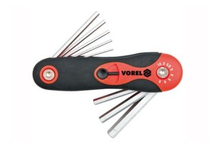 ZESTAW KLUCZY HEX 8 SZTUK 1.5 - 8MM CR-V VOREL