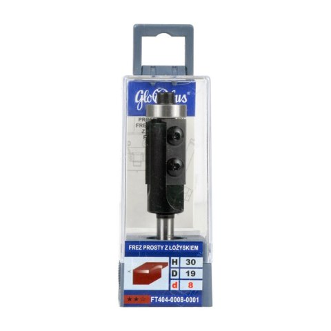 FREZ TRZPIENIOWY PROSTY Z ŁOŻYSKIEM DOLNYM 19*40/8 GLOBUS