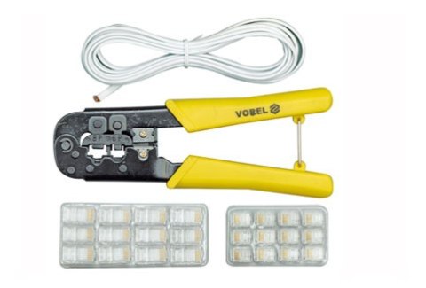 SZCZYPCE DO ZACISKANIA KONEKTORÓW TELEFONICZNYCH VOREL