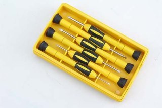 WKRĘTAKI PRECYZYJNE 6 SZTUK CR-V PŁASKIE I KRZYŻAKOWE VOREL