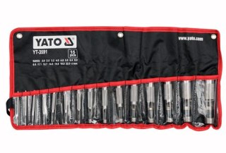 ZESTAW PRZEBIJAKÓW DO SKÓRY 15 YATO