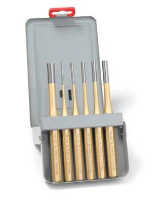 ZESTAW WYBIJAKÓW W METALOWEJ KASECIE ŚR. 3, 4, 5, 6, 8, 10MM UN