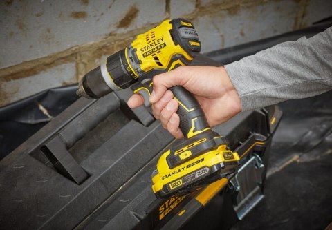 WIERTARKO-WKRĘTARKA AKUMULATOROWA UDAROWA V20 2*4.0AH STANLEY