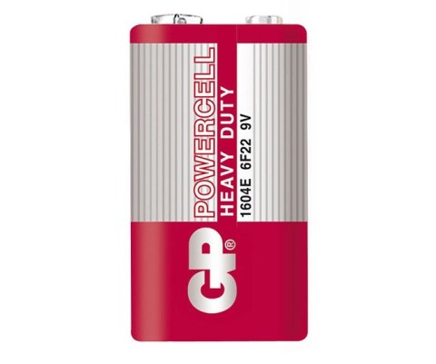 BATERIA POWERCELL 9.0V 6F22 GP BATTERY