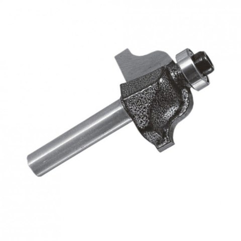 FREZ RZYMSKA ESOWNICA Z ŁOŻYSKIEM T8D25.7 H9.7 R3.17 B6.35MM DEDRA