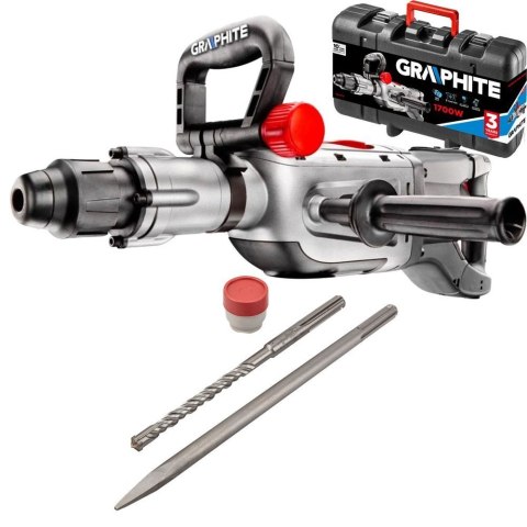 MŁOT UDAROWY OBROTOWY SDS-MAX 1700W UDAR 27J GRAPHITE