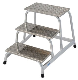 SCHODKI MONTAŻOWE ALUMINIOWE STABILO 3 STOPNIE KRAUSE