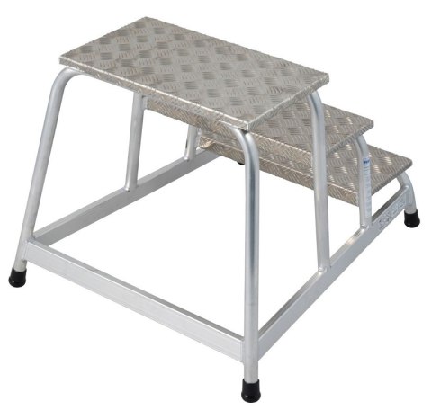 SCHODKI MONTAŻOWE ALUMINIOWE STABILO 3 STOPNIE KRAUSE