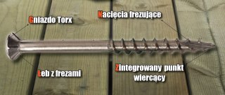 WKRĘT TARASOWY CLASSIC A4 4.2*42M TX20 ESSVE