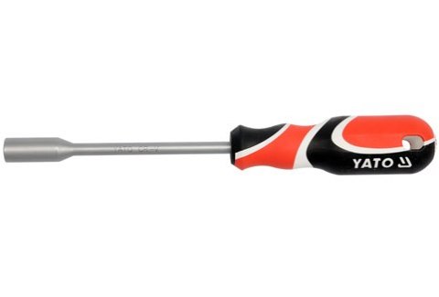 KLUCZ NASADOWY Z RĘKOJEŚCIĄ 8*125MM YATO