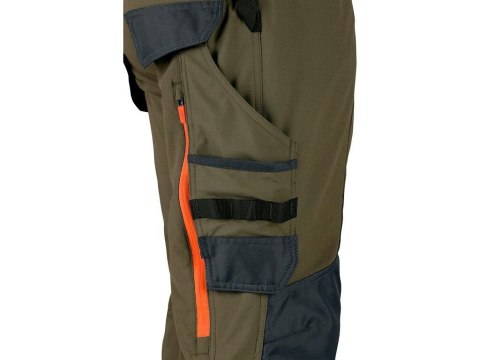 SPODNIE CXS DO PASA NAOS ZIELONO-POMARAŃCZOWE ROZMIAR 54 CXS