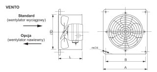 WENTYLATOR VENTO 31 1F TYWENT