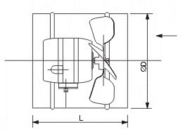 WENTYLATOR VENTO KANAŁOWY 31 1F TYWENT