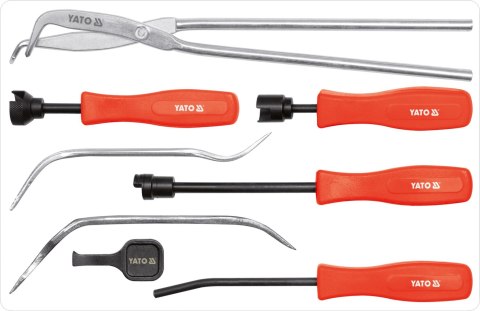 ZESTAW DO WYMIANY SZCZĘK HAMULCOWYCH 8 CZ. YATO