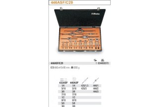 ZESTAW GWINTOWNIKÓW I NARZYNEK UNF 29SZT. BETA