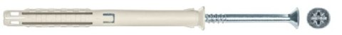 DYBEL SZYBKI MONTAŻ Z KOŁNIERZEM STOŻKOWYM AN 05/030MM ARVEX