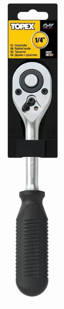 GRZECHOTKA 3/8'' 200MM PREMIUM TOPEX