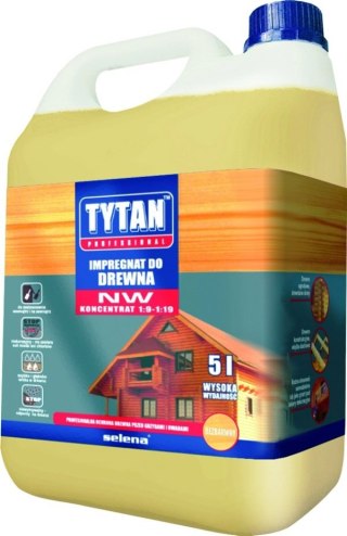 IMPREGNAT DO DREWNA NW SUPERKONCENTRAT BEZBARWNY 5KG TYTAN