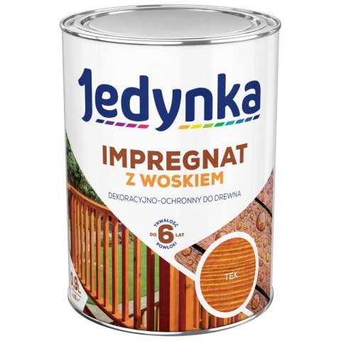 IMPREGNAT DO DREWNA Z WOSKIEM JEDYNKA TEAK 2.5L JEDYNKA