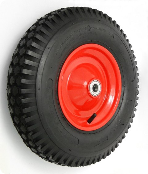 KOŁO PENUMATYCZNE METAL-GUMA 400MM BEZ OBUDOWY 400X4ŁK ZABI