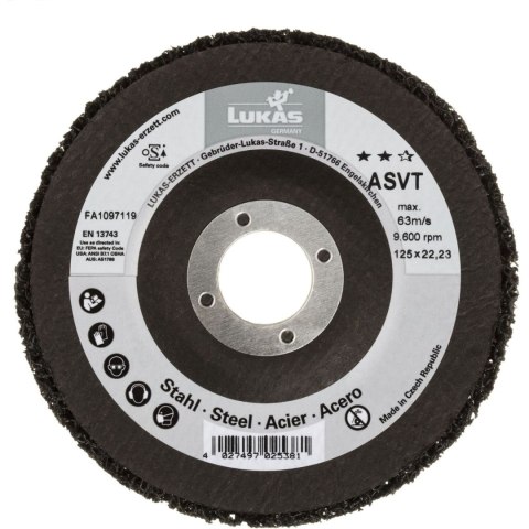 LAMELKA Z WŁÓKNINY ASVT 125MM LUKAS