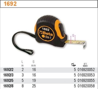 MIARA ZWIJANA 2M*16MM BETA