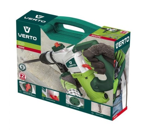 MŁOT UDAROWY OBROTOWY SDS+ 900W VERTO