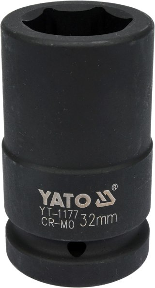 NASADKA DŁUGA UDAROWA 6-KĄTOWA 1'' 32MM YATO