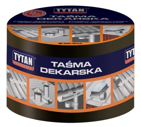 TAŚMA USZCZELNIAJĄCA DEKARSKA 30CM*10MB ANTRACYT / C. BRĄZ TYTAN