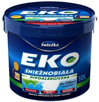 EMULSJA AKRYLOWA WEWNĘTRZNA EKO-ŚNIEŻKA BIAŁA 5L ŚNIEŻKA