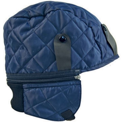 JSP OCIEPLACZ PODHEŁMOWY GRANATOWY PIKOWANY JSP