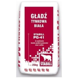 STABIL GŁADŹ GIPSOWA BIAŁA PG-41 10KG STABIL