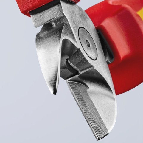 SZCZYPCE TNĄCE BOCZNE IZOLOWANE 160MM KNIPEX