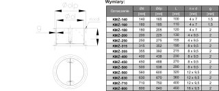 KRÓCIEC MONTAŻOWY Z ŻALUZJĄ 200 TYWENT