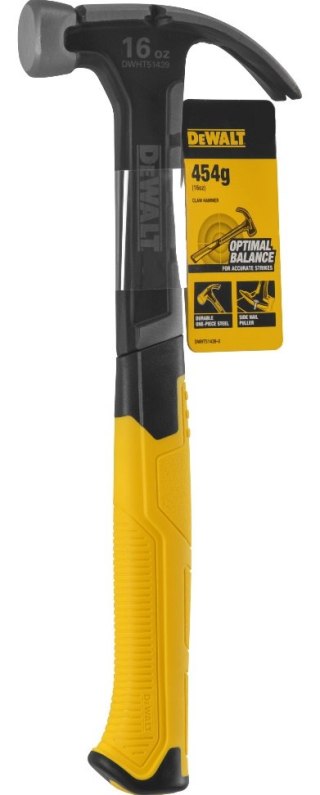 MŁOTEK CIESIELSKI STALOWY ZAKRZYWIONY DEWALT